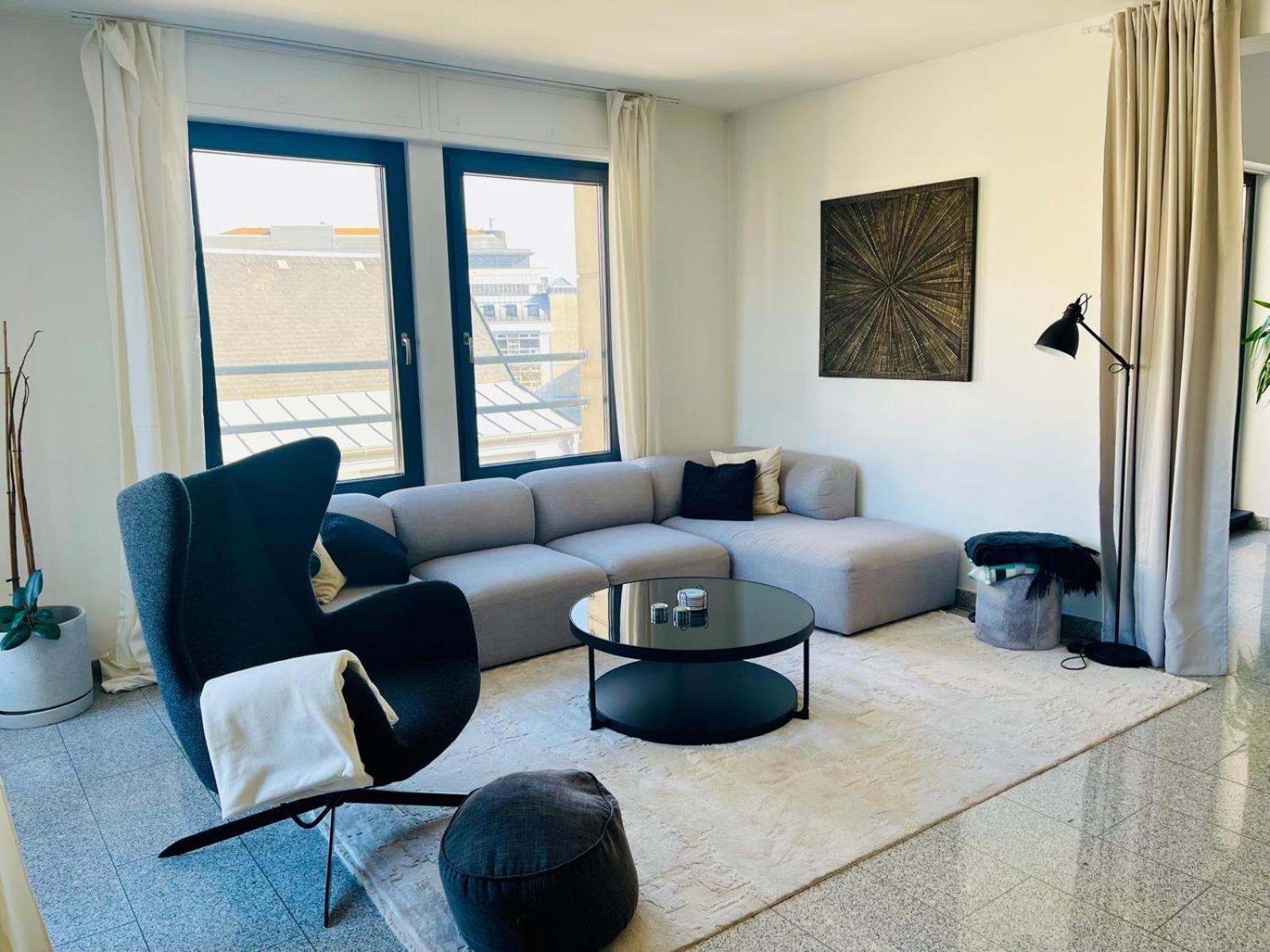Lux Penthouse - Office, Terrace, Gym & Parking Lejlighed Luxembourg By Eksteriør billede
